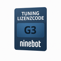 Ninebot G3 / G3E / G3D / G3 Max Tuning Lizenzcode – Bis zu 45 km/h | Sofort per E-Mail